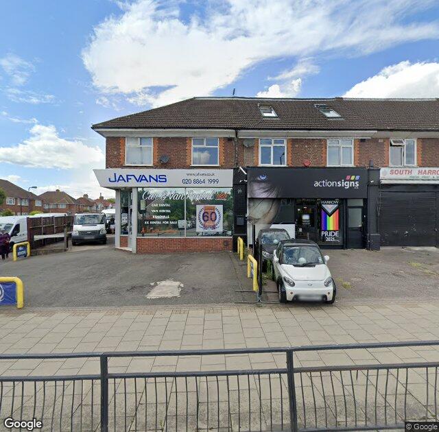 Street View image of 400a Northolt Road, HA2 8EX, Harrow, the registered office