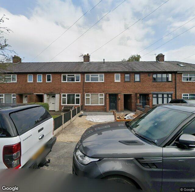 Street View image of 25 Small Avenue, WA2 9ET, Warrington, the registered office