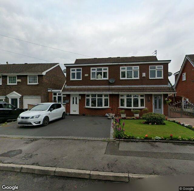 Street View image of 30 Key Court, M34 7GE, Denton, the registered office