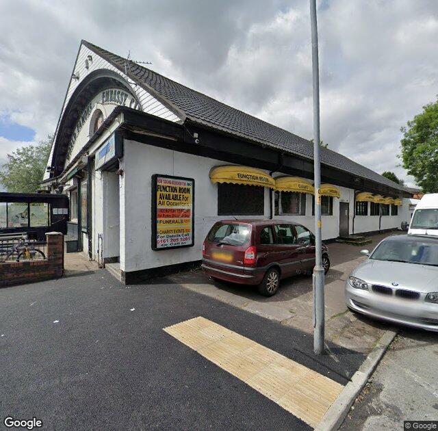 Street View image of Embassy Club, M9 4XJ, Manchester, the registered office