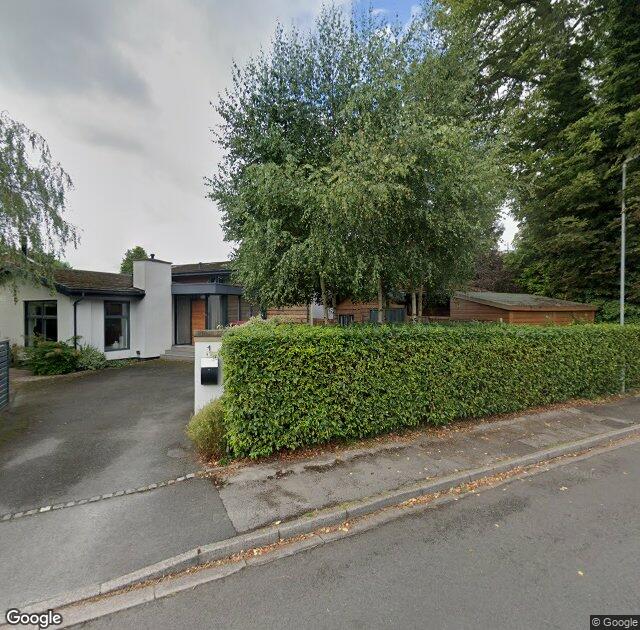Street View image of 1 Fulshaw Park South, SK9 1QP, Wilmslow, the registered office