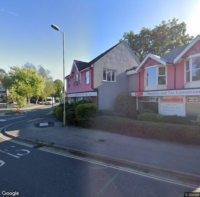Street View image of 13 Hursley Road Chandler's Ford, SO53 2FW, Eastleigh, the registered office
