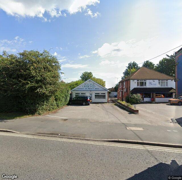 Street View image of 75 Bournemouth Road, SO53 3AP, Eastleigh, the registered office
