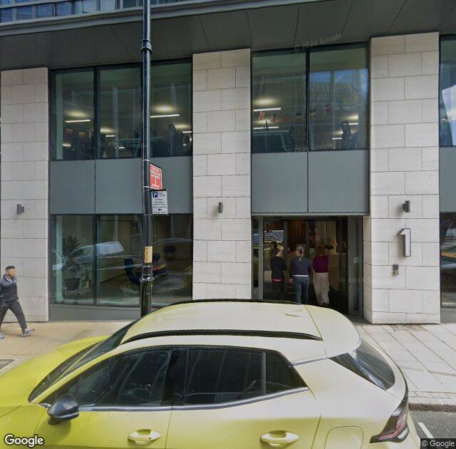 Street View image of 1 Newhall Street, B3 3NH, Birmingham, the registered office
