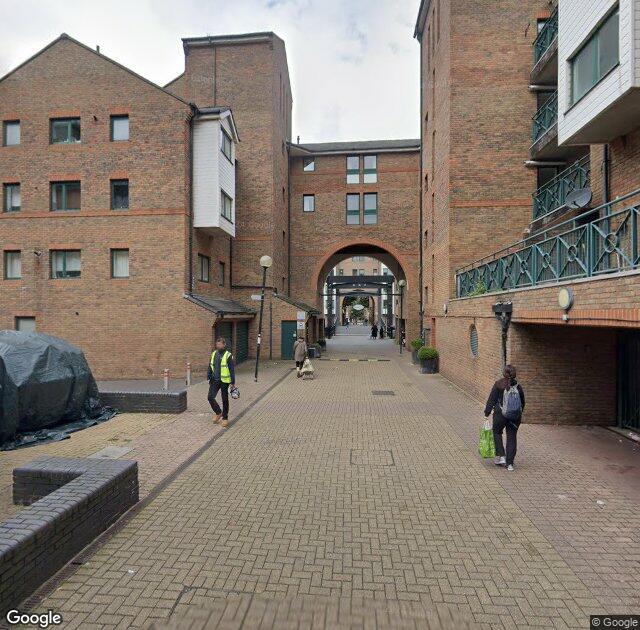 Street View image of Unit 1 17 Pepper Street, E14 9RP, London, the registered office