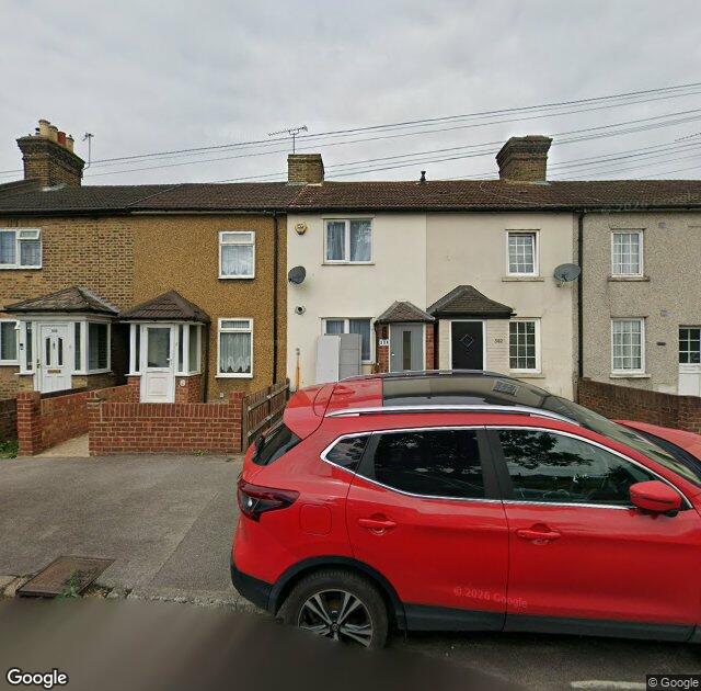 Street View image of 304 Abbs Cross Lane, RM12 4YD, Hornchurch, the registered office