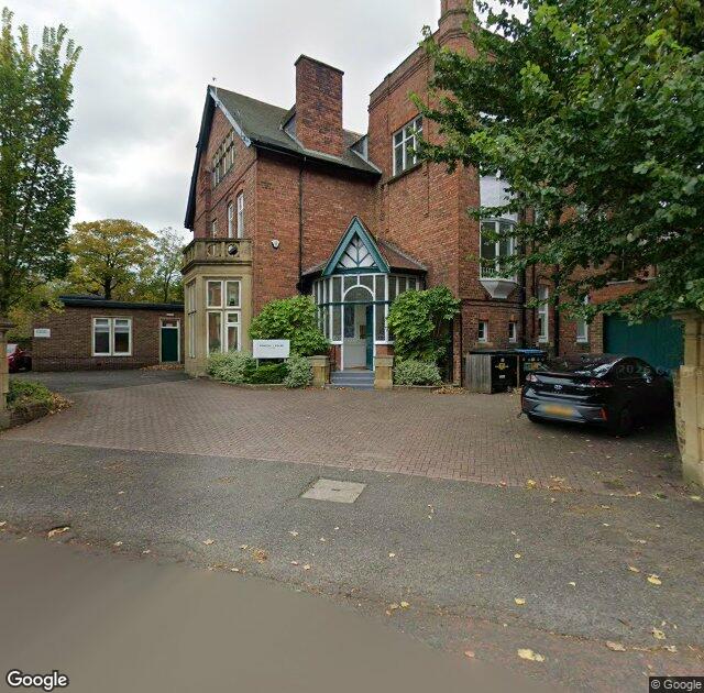 Street View image of Fernwood House Fernwood Road, NE2 1TJ, Newcastle Upon Tyne, the registered office