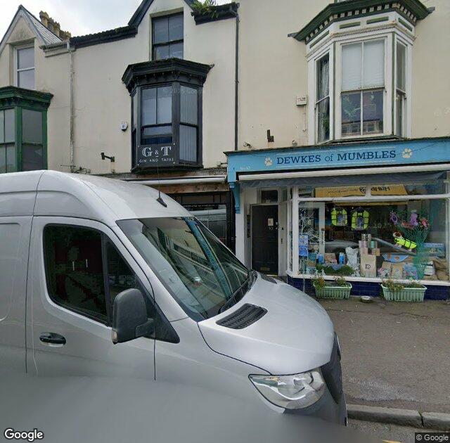 Street View image of 61 Newton Road Mumbles, SA3 4BL, Swansea, the registered office