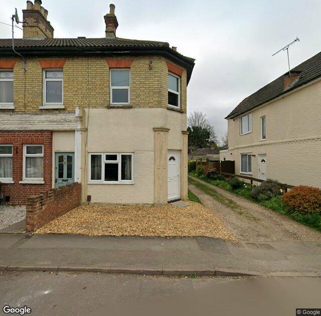 Street View image of 23 Morris Road, GU14 6HJ, Farnborough, the registered office