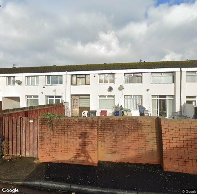 Street View image of 55 Brandearth Hey, L28 1SB, Liverpool, the registered office