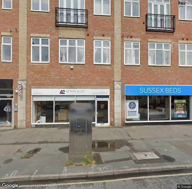 Street View image of 27 High Street, RH6 7BH, Horley, the registered office